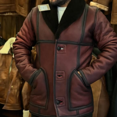 Kit Campera de Hombre Nexo en Cuero Legítimo con Forro Interior +REGALO: Reloj, Cinturón y Billetera