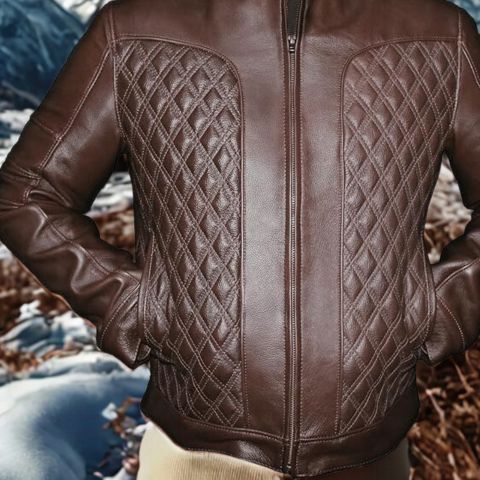 Kit Campera de Hombre Bravío en Cuero Legítimo con Forro Interior +REGALOS: Reloj, Cinturón y Billetera