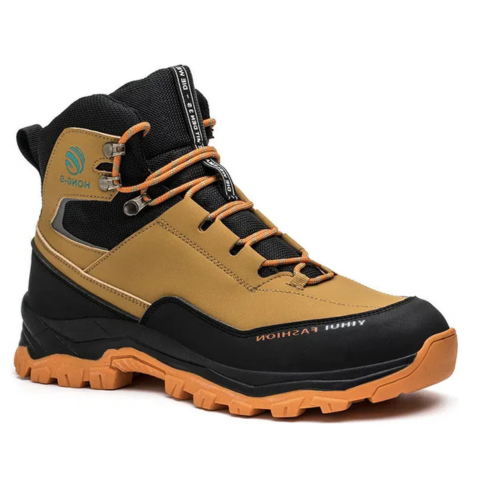 Kit Bota de Hombre Safety en 100 % Cuero Legítimo (Impermeable y Antideslizante) +3 REGALOS Limitados