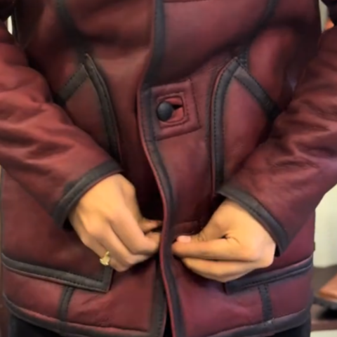 Kit Campera de Hombre Nexo en Cuero Legítimo con Forro Interior +REGALO: Reloj, Cinturón y Billetera