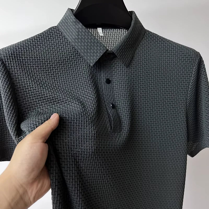 [Paga 3, Lleva 5] Kit de Camisas Polo de Seda Hielo Brave + REGALOS: 3 Bermudas, Gafas de Sol y Reloj