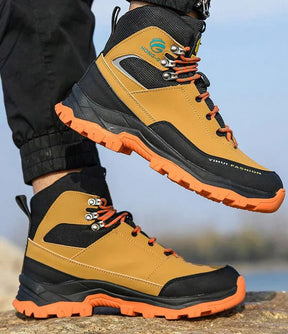 Kit Bota Masculina Safety en 100% Cuero Legítimo (Impermeable y Antideslizante) + 3 REGALOS Limitados