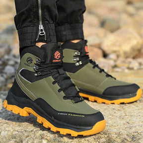 Kit Bota Masculina Safety en 100% Cuero Legítimo (Impermeable y Antideslizante) + 3 REGALOS Limitados