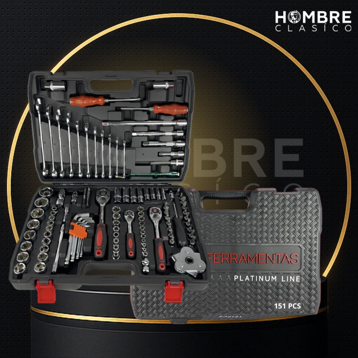 [Llevate 2 y pagá 1] Kit Completo de Herramientas Multifuncional de 151 Piezas en Acero Inoxidable