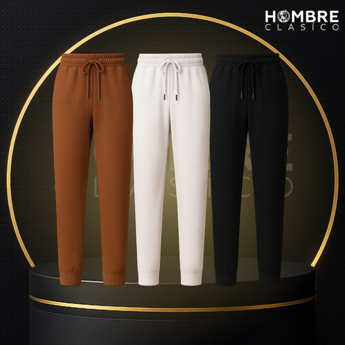 [Llevá 3 y pagá 2] Pantalón Masculino Bravuor en Algodón y Poliéster (¡Imponencia y Estilo!)