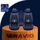 Funda Universal para Asiento de Auto Veron en Piel Genuina + REGALO: Juego Completo de Alfombras
