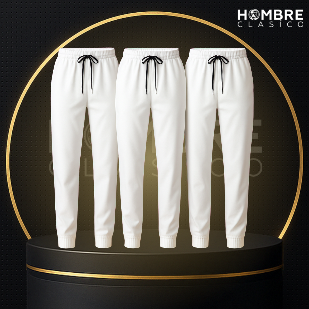 [Llevate 3 y pagá solo 2] Pantalón Masculino Urban en Seda Hielo y Poliéster (¡Frescura y Comodidad Inigualables!)