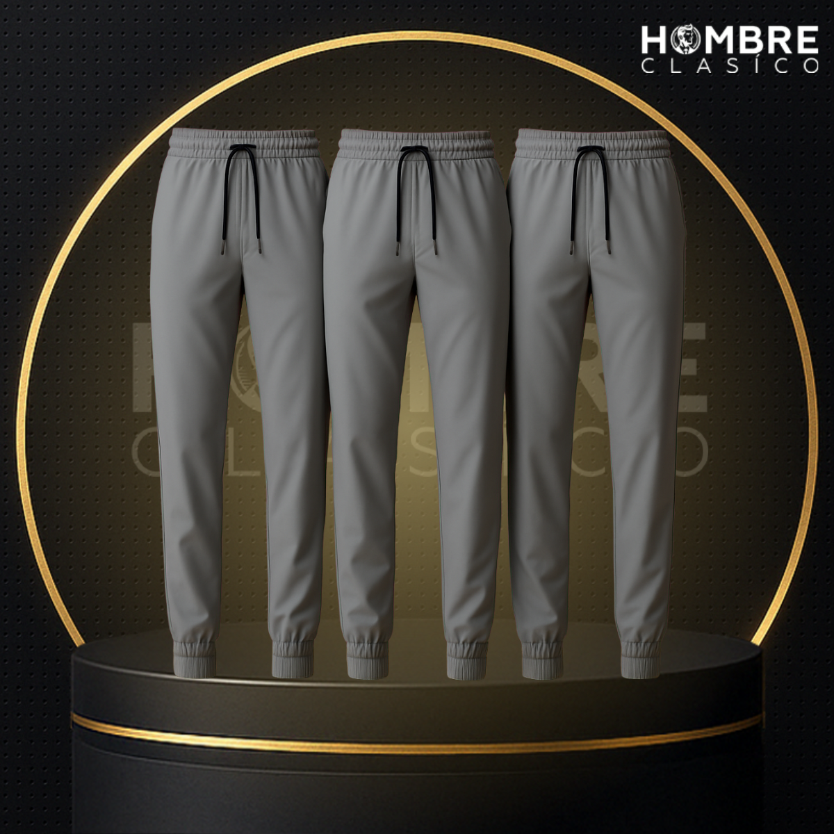 [Llevate 3 y pagá solo 2] Pantalón Masculino Urban en Seda Hielo y Poliéster (¡Frescura y Comodidad Inigualables!)