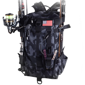 [Llevá 2 y pagá 1] Mochila Táctica Militar Multifuncional de Tela RipStop +REGALO: Vaso Térmico