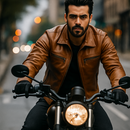 Campera de Hombre Cóndor en Cuero Legítimo +3 REGALOS: Cinturón, Reloj y Billetera