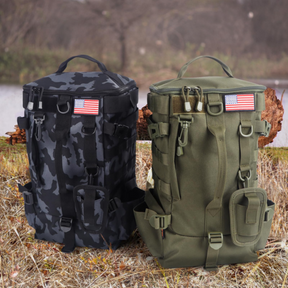 [Llevá 2 y pagá 1] Mochila Táctica Militar Multifuncional de Tela RipStop +REGALO: Vaso Térmico