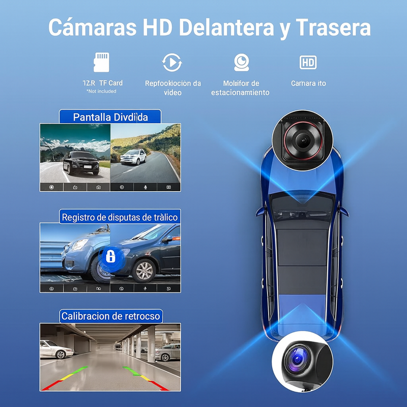 [Llevá 2 Pagá 1] Multimedia Automotriz Universal Smart con Android y Pantalla Touch