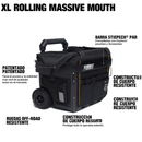 [Llevá 2 Pagá 1] Bolsa de Herramientas en Tela Oxford con Revestimiento ABS con Varios Bolsillos y Rueditas +REGALO: Kit de Herramientas