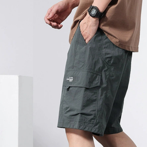 [Llevá 3 y pagá 2] Shorts Masculinos en Seda Hielo y Poliéster (¡Estilo y confort para el día a día!)