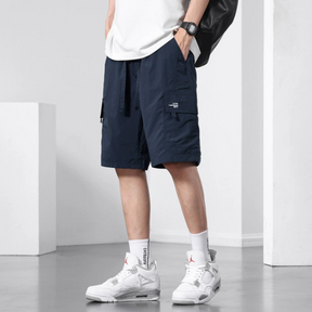 [Llevá 3 y pagá 2] Shorts Masculinos en Seda Hielo y Poliéster (¡Estilo y confort para el día a día!)