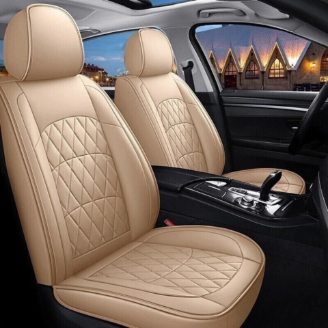 Capa Completa Automotriz Universal Supreme en Cuero Legítimo y AirBag + REGALOS: Alfombra