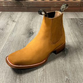 Kit Bota Masculina en Cuero Legítimo y Plantilla Ortopédica + 4 REGALOS: Vaso, Billetera, Cinturón y Sombrero