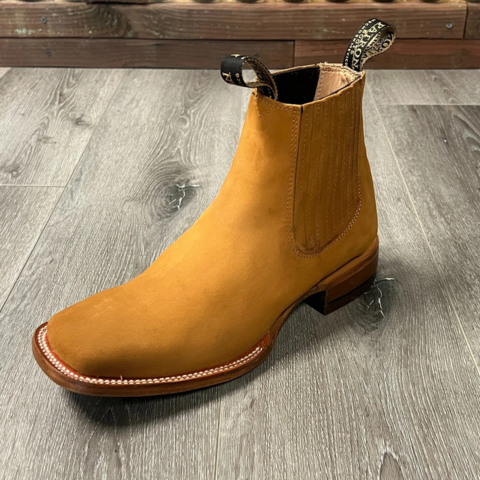 Kit Bota Masculina en Cuero Legítimo y Plantilla Ortopédica + 4 REGALOS: Vaso, Billetera, Cinturón y Sombrero