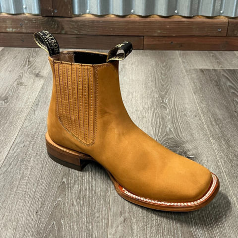 Kit Bota Masculina en Cuero Legítimo y Plantilla Ortopédica + 4 REGALOS: Vaso, Billetera, Cinturón y Sombrero