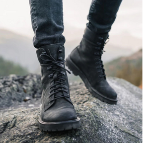Kit Bota Masculina Fuerza en Cuero Legítimo y Suela Antideslizante +REGALO: Gorra, Funda y Cinturón