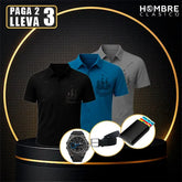 [Llevá 3 y pagá 2] Camisa Livard de tela seda color hielo (¡Calidad y elegancia sin fin!) +3 REGALOS: Reloj, Cinturón y Billetera