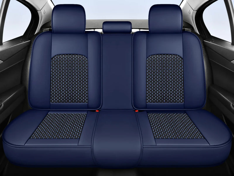 Funda Universal para Asiento de Auto Veron en Piel Genuina + REGALO: Juego Completo de Alfombras