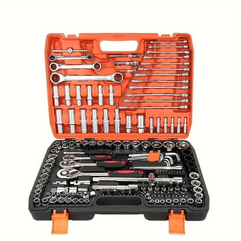 Maletín de Herramientas Multiusos con más de 150 Piezas de Acero Inoxidable +REGALO: Pinza Multifuncional