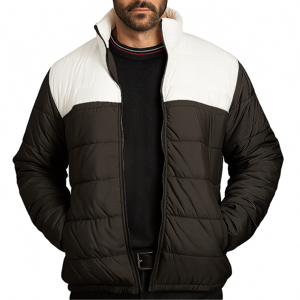 Campera Acolchada Bicolor Hombre