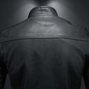 Campera de Cuero Slim para Hombres