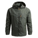 Campera Cortavientos militar impermeable