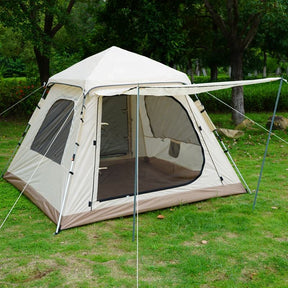 Barraca Autoarmable Para 6 Personas Lakota Automática 240x240x154cm Color Beige