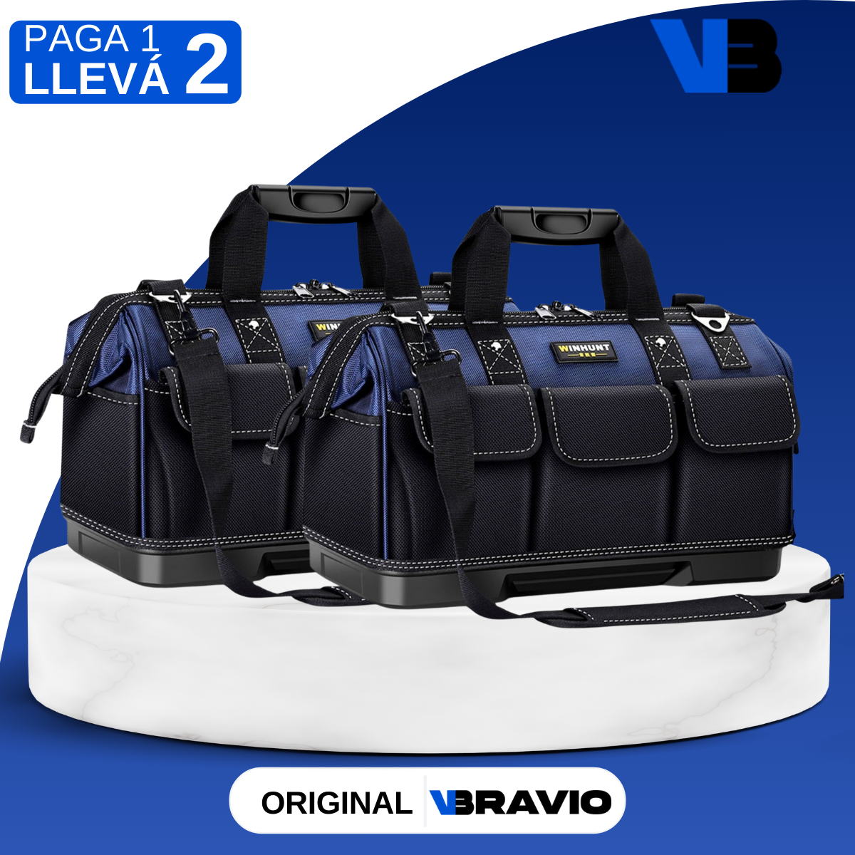 [Llevá 2 Pagá 1] Bolsa de Herramientas Multiuso de Alta Capacidad en Material Oxford Impermeable
